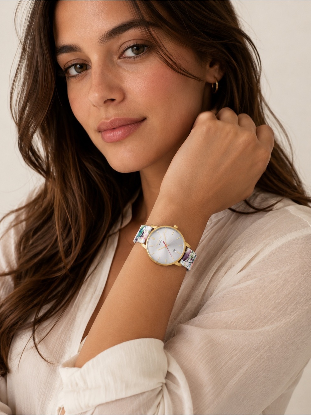 Ted Baker London Women's 2 in 1 Leather Strap Watch. - Picture 8 of 8